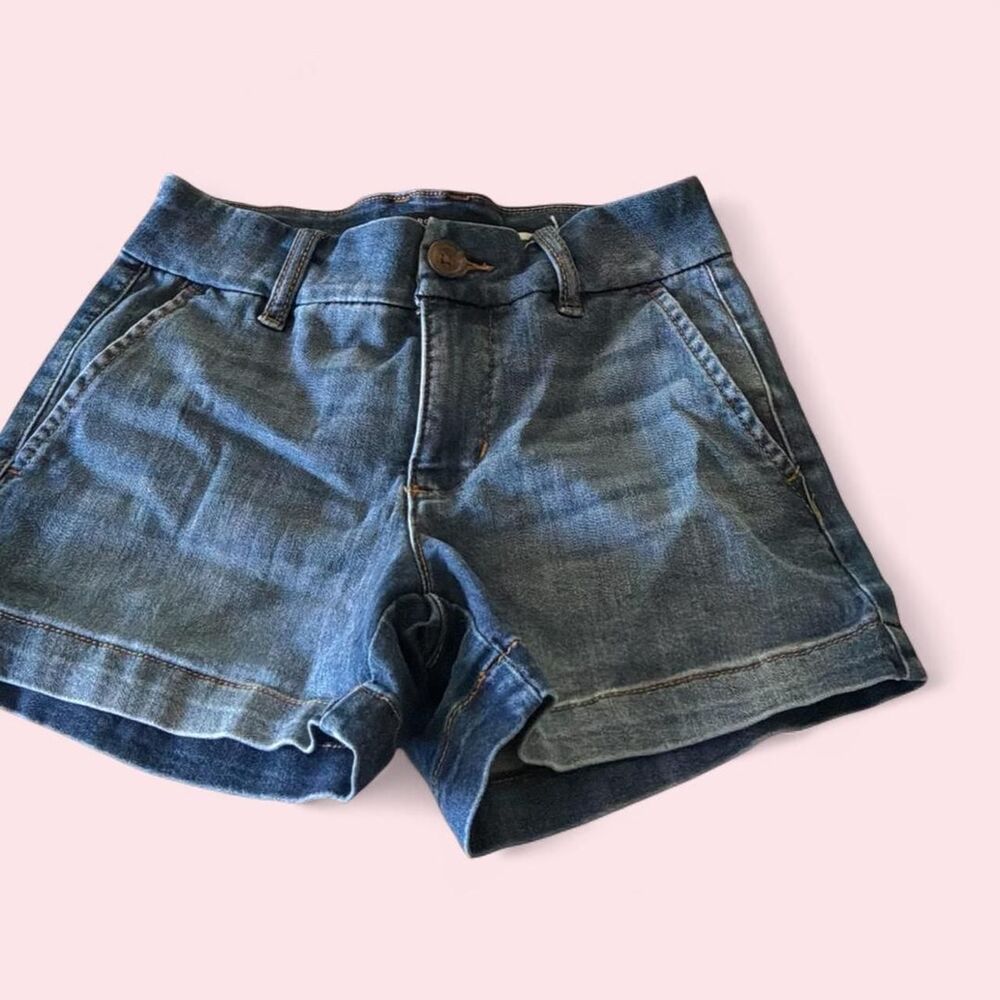 Bcbgeneration Women's Blue and Navy Shorts